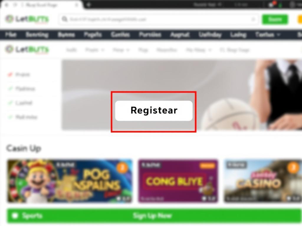 Register on Laser247. com