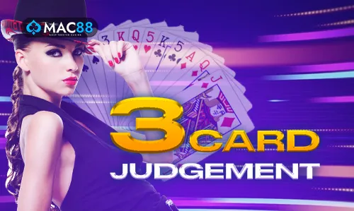3 Card Judgement Available con Laser247. com